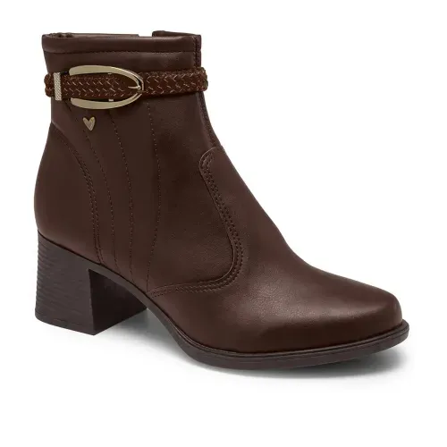 Bota Mississipi de Cano Curto Marrom