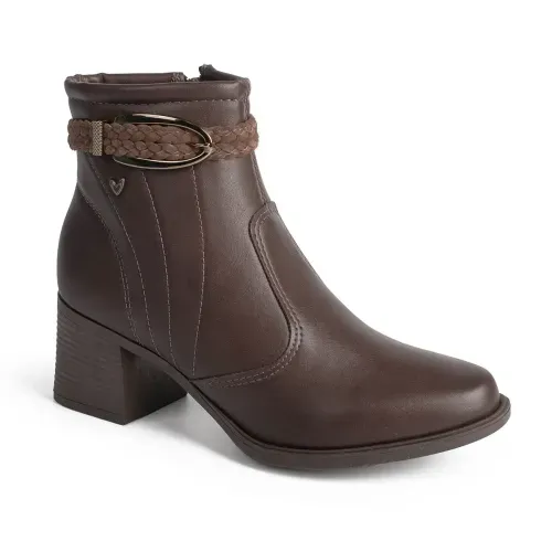 Bota Mississipi de Cano Curto Marrom