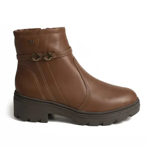 Bota Mississipi de Cano Curto Marrom