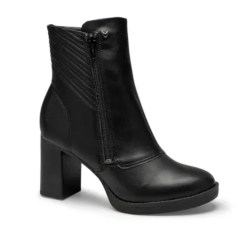 Bota Mississipi de Cano Curto Preta