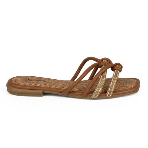 Slide Mississipi Caramelo com Brilhos